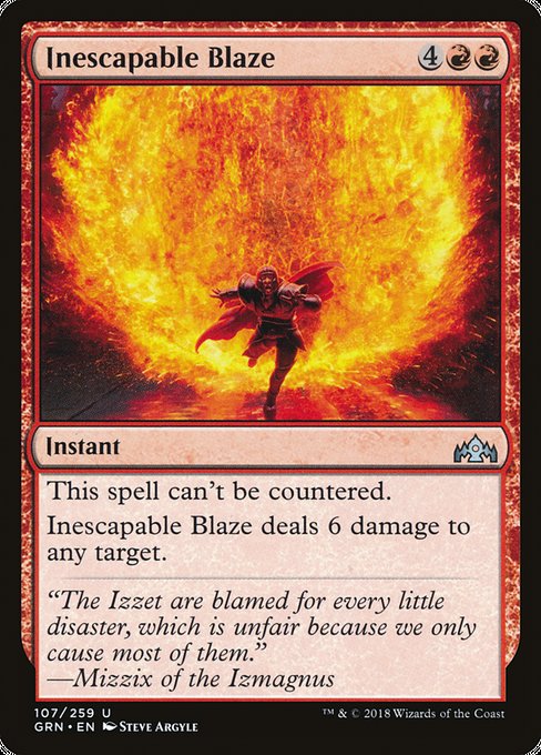 Inescapable Blaze [Guilds of Ravnica] | Gaming Infinity