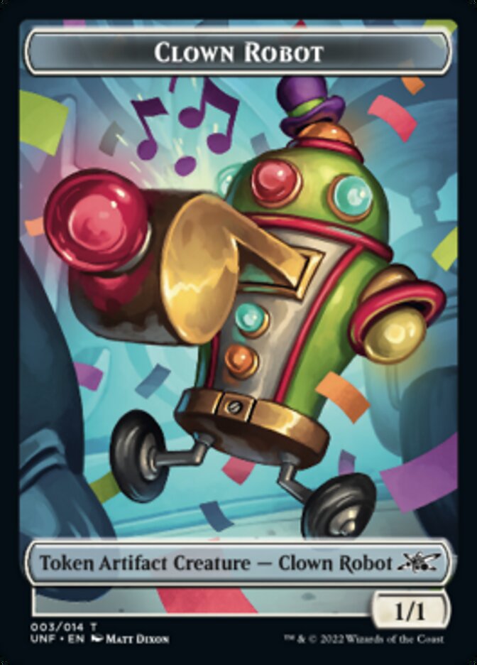 Clown Robot (003) Token [Unfinity Tokens] | Gaming Infinity