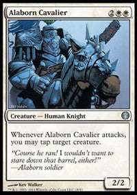 Alaborn Cavalier [Duel Decks: Knights vs. Dragons] | Gaming Infinity