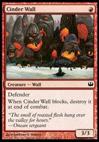 Cinder Wall [Duel Decks: Knights vs. Dragons] | Gaming Infinity