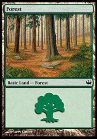 Forest (45) [Duel Decks: Knights vs. Dragons] | Gaming Infinity