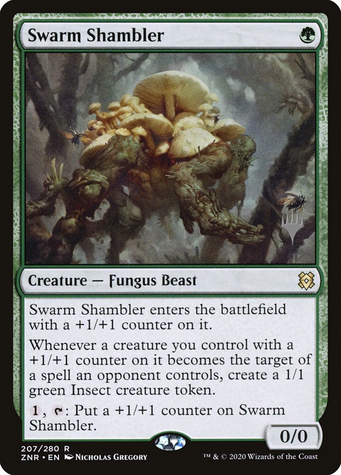 Swarm Shambler (Promo Pack) [Zendikar Rising Promos] | Gaming Infinity