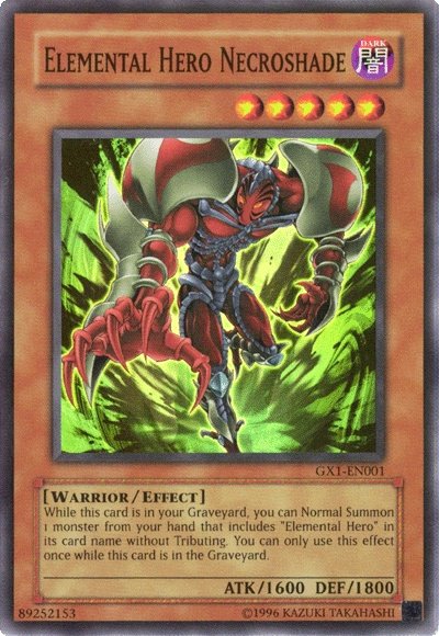 Elemental Hero Necroshade [GX1-EN001] Super Rare | Gaming Infinity