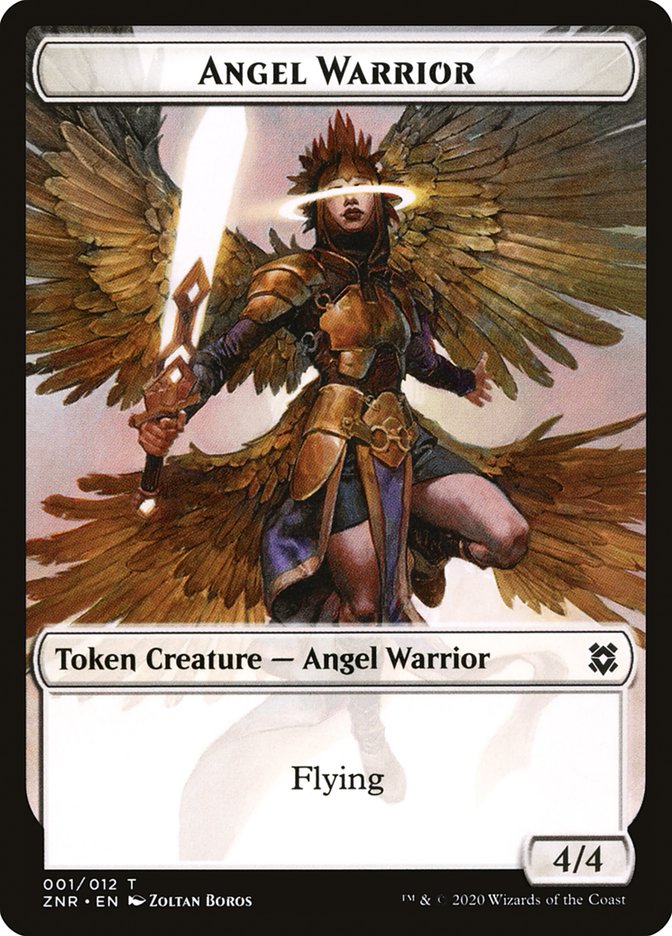 Angel Warrior Token [Zendikar Rising] | Gaming Infinity