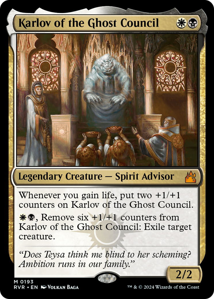 Karlov of the Ghost Council [Ravnica Remastered] | Gaming Infinity