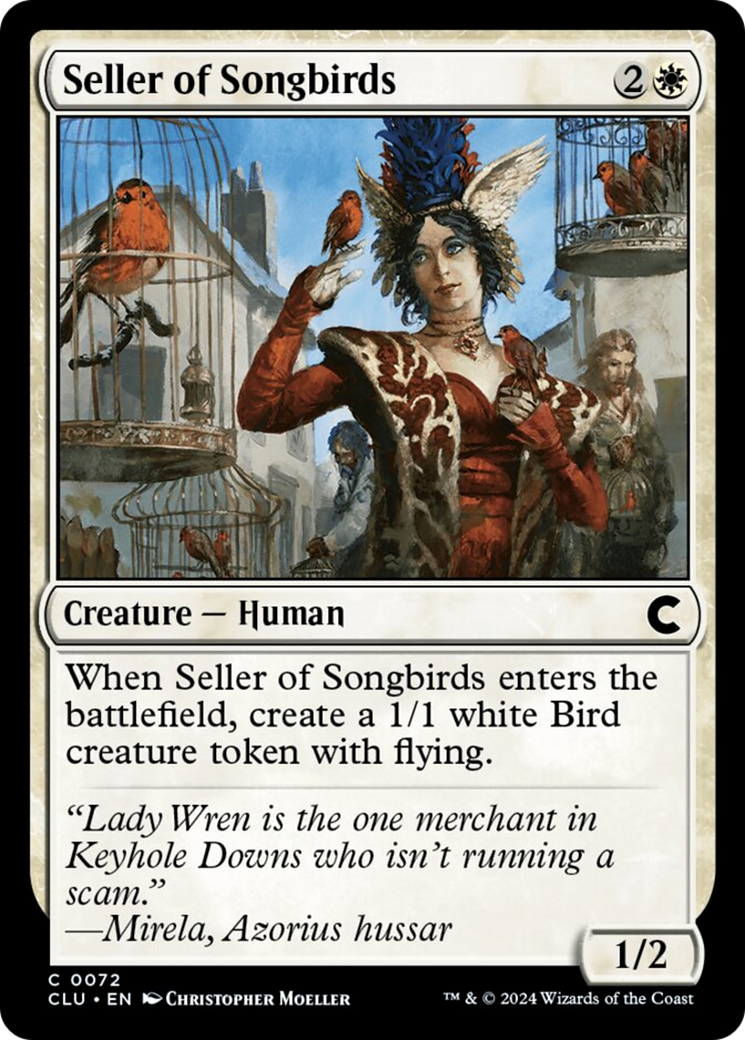 Seller of Songbirds [Ravnica: Clue Edition] | Gaming Infinity