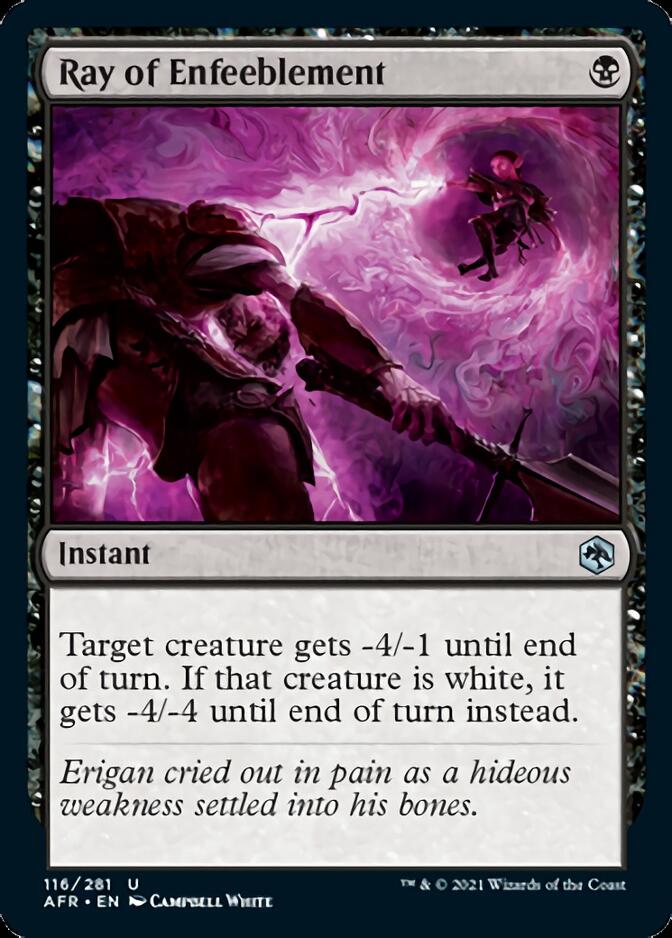 Ray of Enfeeblement [Dungeons & Dragons: Adventures in the Forgotten Realms] | Gaming Infinity