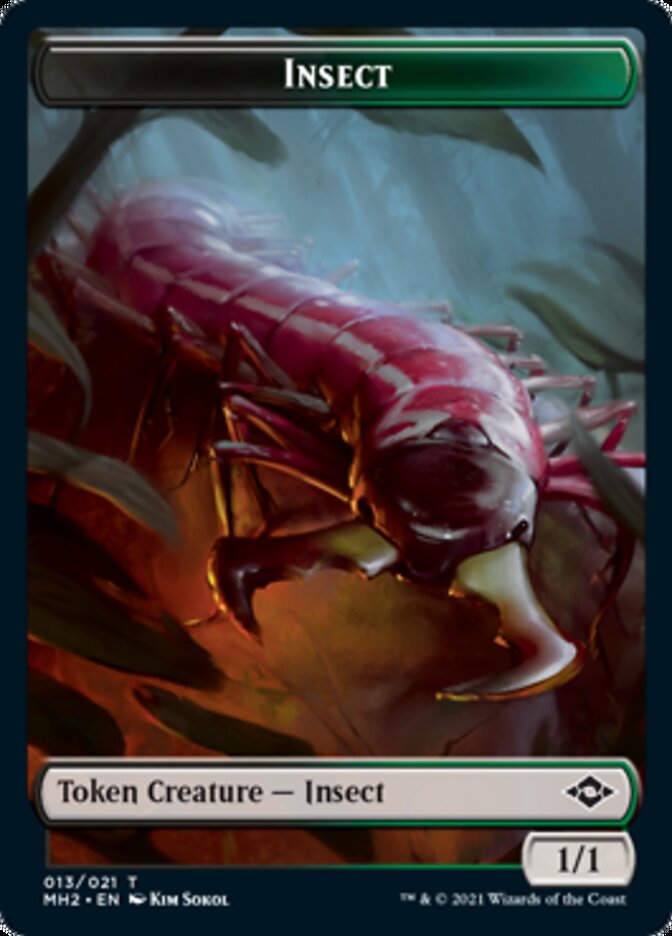 Insect Token // Treasure Token (#21) [Modern Horizons 2 Tokens] | Gaming Infinity