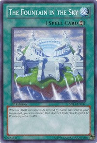 The Fountain in the Sky [Structure Deck: Lost Sanctuary] [SDLS-EN032] | Gaming Infinity