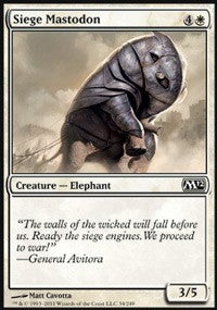 Siege Mastodon [Magic 2012] | Gaming Infinity