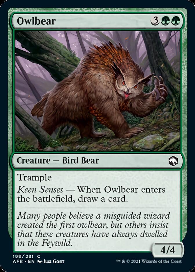 Owlbear [Dungeons & Dragons: Adventures in the Forgotten Realms] | Gaming Infinity