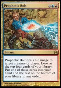 Prophetic Bolt [Commander 2011] | Gaming Infinity