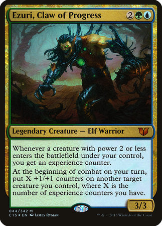 Ezuri, Claw of Progress (Oversized) [Commander 2015 Oversized] | Gaming Infinity