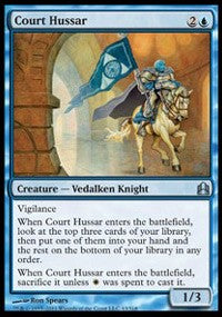 Court Hussar [Commander 2011] | Gaming Infinity