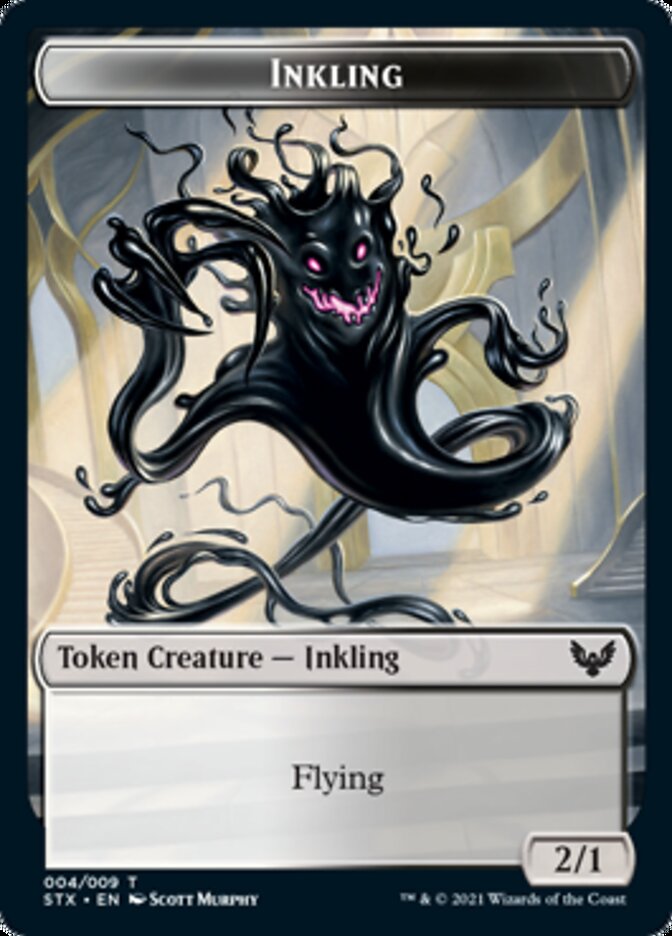 Inkling Token [Strixhaven: School of Mages Tokens] | Gaming Infinity