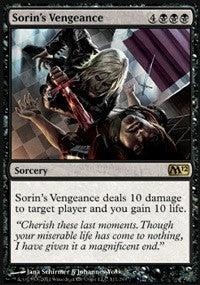 Sorin's Vengeance [Magic 2012] | Gaming Infinity