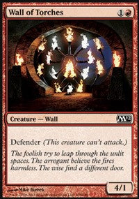 Wall of Torches [Magic 2012] | Gaming Infinity