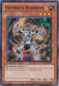 Feedback Warrior [Starter Deck: Dawn of the Xyz] [YS11-EN007] | Gaming Infinity