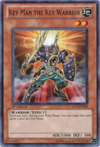 Key Man the Key Warrior [Starter Deck: Dawn of the Xyz] [YS11-EN009] | Gaming Infinity