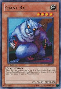 Giant Rat [Starter Deck: Dawn of the Xyz] [YS11-EN012] | Gaming Infinity