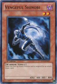 Vengeful Shinobi [Starter Deck: Dawn of the Xyz] [YS11-EN017] | Gaming Infinity