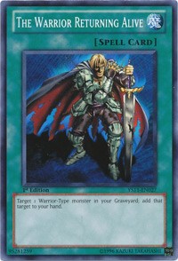 The Warrior Returning Alive [Starter Deck: Dawn of the Xyz] [YS11-EN027] | Gaming Infinity