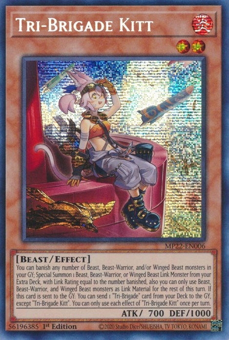 Tri-Brigade Kitt [MP22-EN006] Prismatic Secret Rare | Gaming Infinity