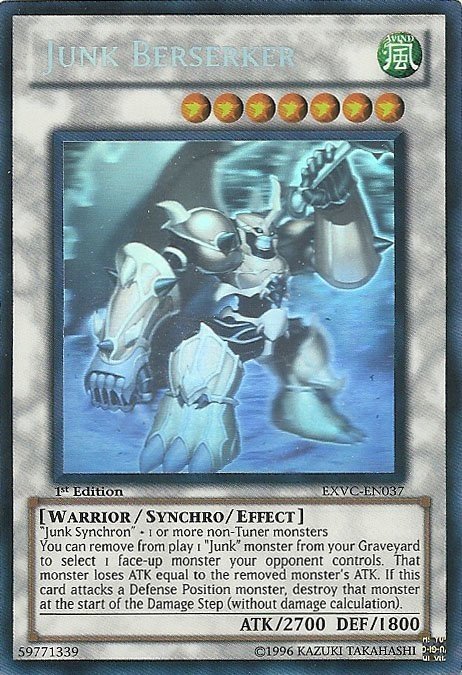 Junk Berserker [EXVC-EN037] Ghost Rare | Gaming Infinity