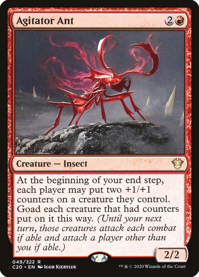 Agitator Ant [Commander 2020] | Gaming Infinity