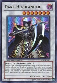 Dark Highlander [Yu-Gi-Oh! 5D's Manga Promotional Cards] [YF01-EN001] | Gaming Infinity