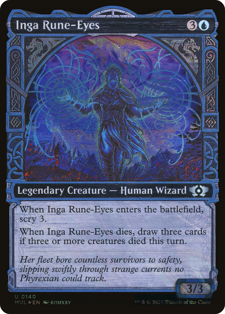 Inga Rune-Eyes (Halo Foil) [Multiverse Legends] | Gaming Infinity