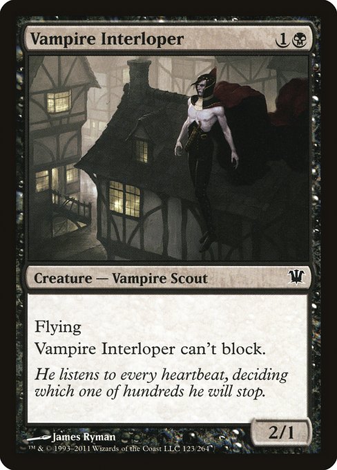 Vampire Interloper [Innistrad] | Gaming Infinity