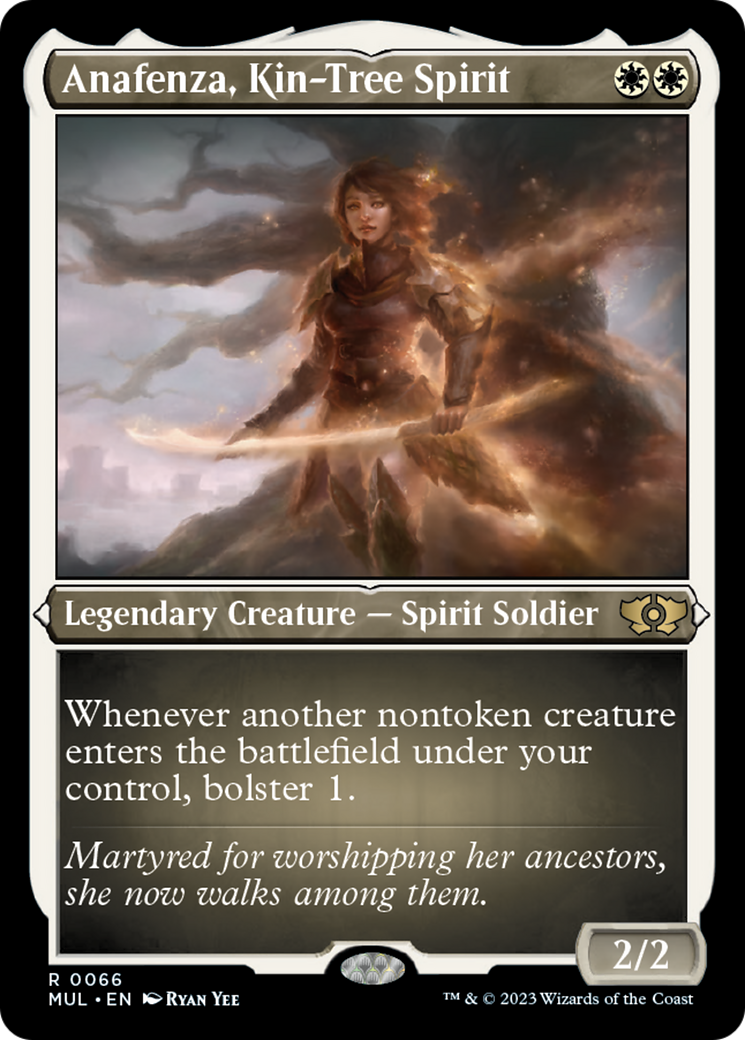 Anafenza, Kin-Tree Spirit (Foil Etched) [Multiverse Legends] | Gaming Infinity