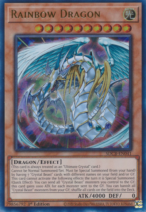 Rainbow Dragon [SDCB-EN041] Ultra Rare | Gaming Infinity