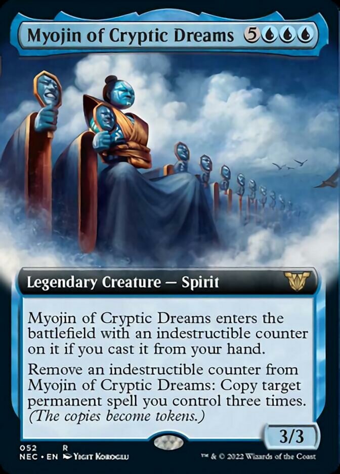 Myojin of Cryptic Dreams (Extended) [Kamigawa: Neon Dynasty Commander] | Gaming Infinity