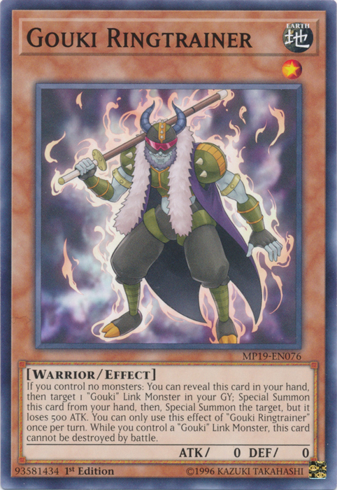 Gouki Ringtrainer [MP19-EN076] Common | Gaming Infinity