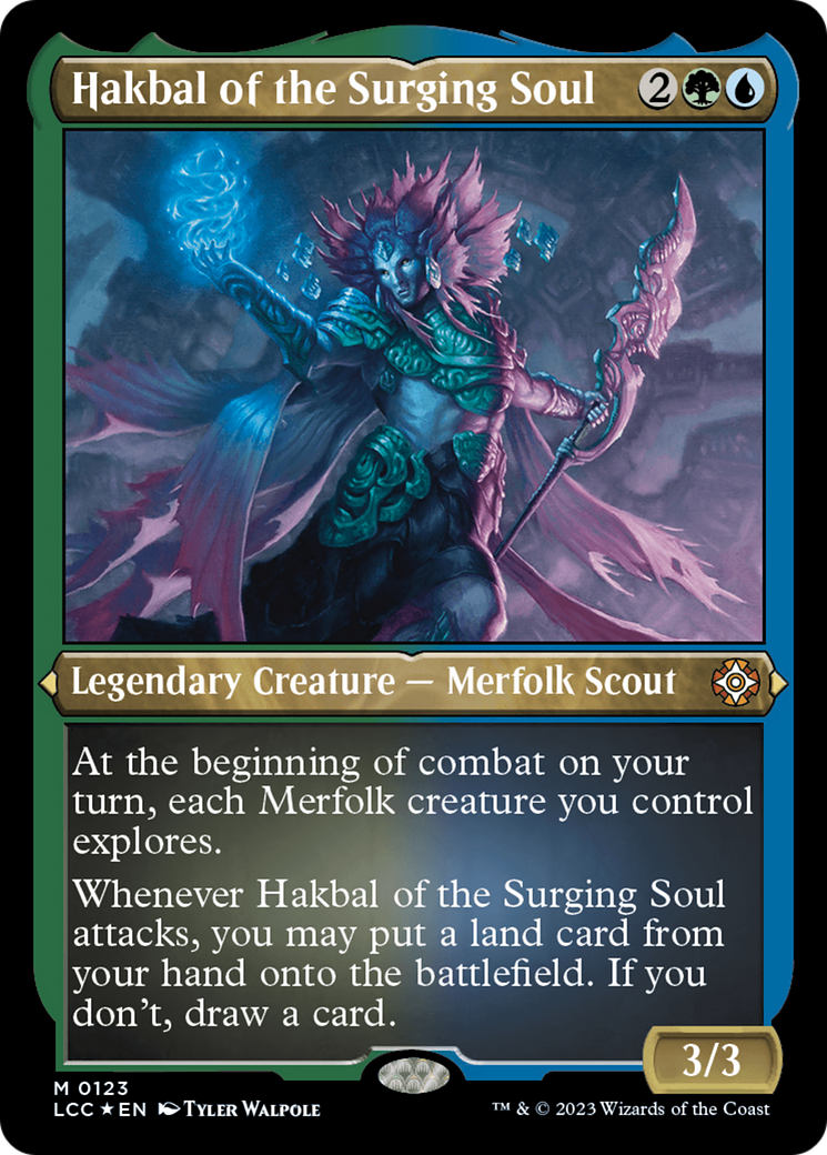 Hakbal of the Surging Soul (Display Commander) [The Lost Caverns of Ixalan Commander] | Gaming Infinity