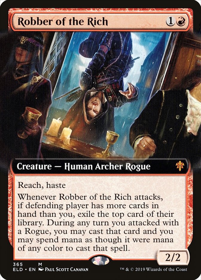 Robber of the Rich (Extended Art) [Throne of Eldraine] | Gaming Infinity