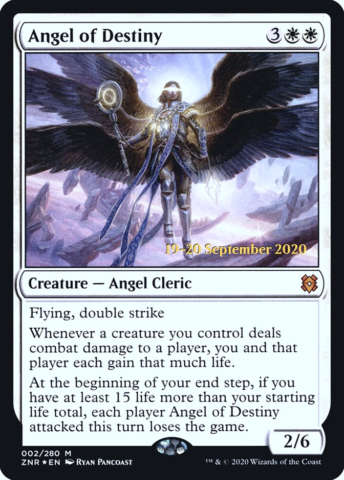 Angel of Destiny  [Zendikar Rising Prerelease Promos] | Gaming Infinity