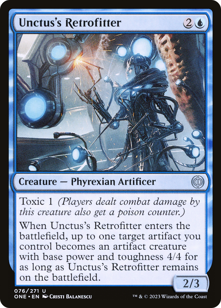 Unctus's Retrofitter [Phyrexia: All Will Be One] | Gaming Infinity