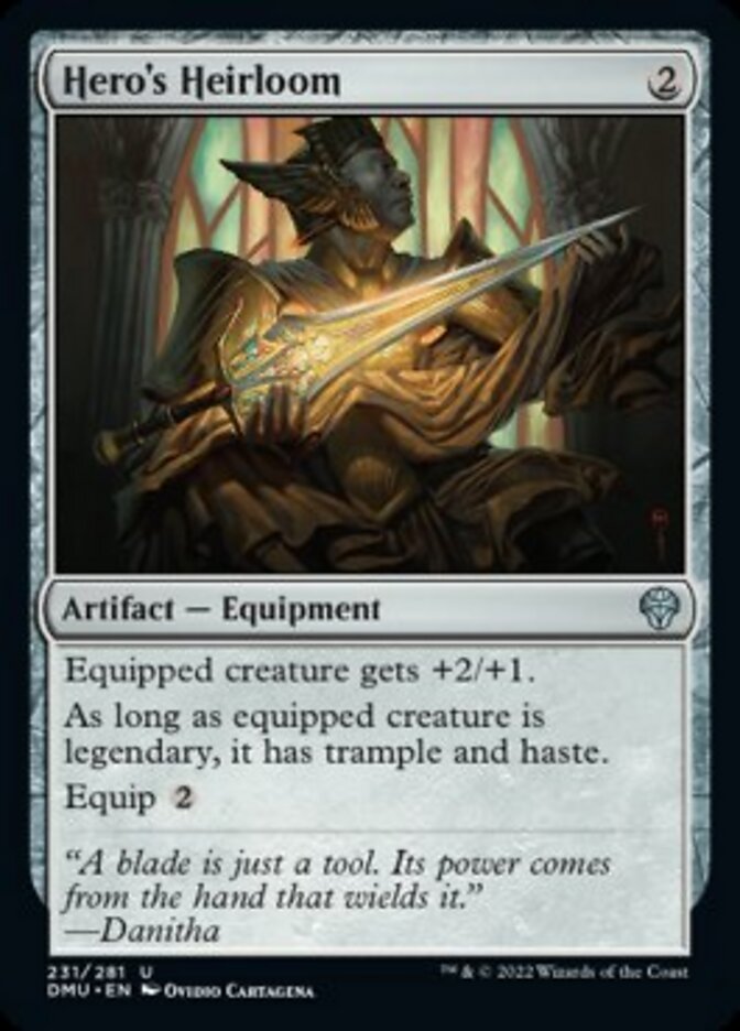 Hero's Heirloom [Dominaria United] | Gaming Infinity