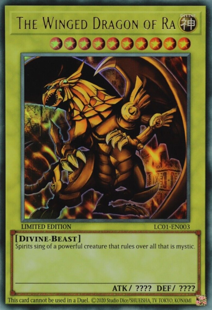 The Winged Dragon of Ra (25th Anniversary) [LC01-EN003] Ultra Rare | Gaming Infinity