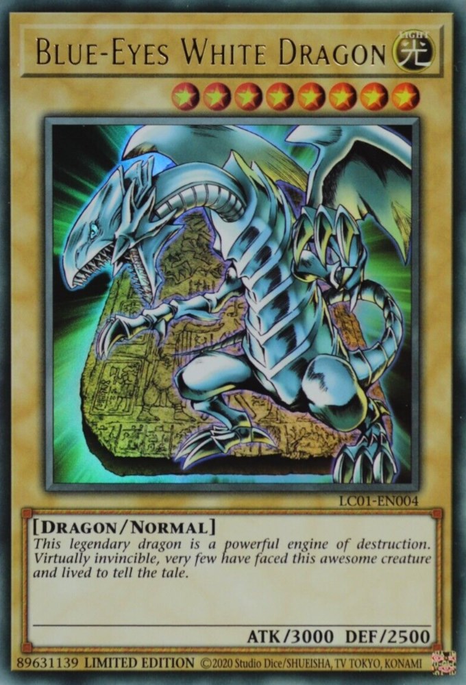 Blue-Eyes White Dragon (25th Anniversary) [LC01-EN004] Ultra Rare | Gaming Infinity