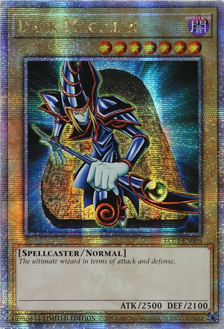 Dark Magician (25th Anniversary) [LC01-EN005] Quarter Century Secret Rare | Gaming Infinity