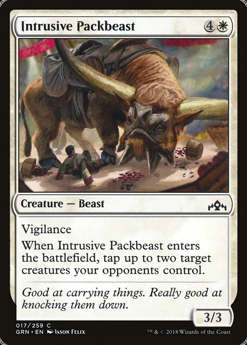 Intrusive Packbeast [Guilds of Ravnica] | Gaming Infinity