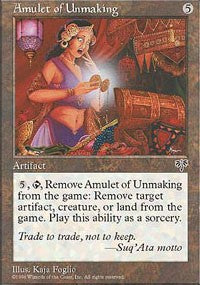 Amulet of Unmaking [Mirage] | Gaming Infinity