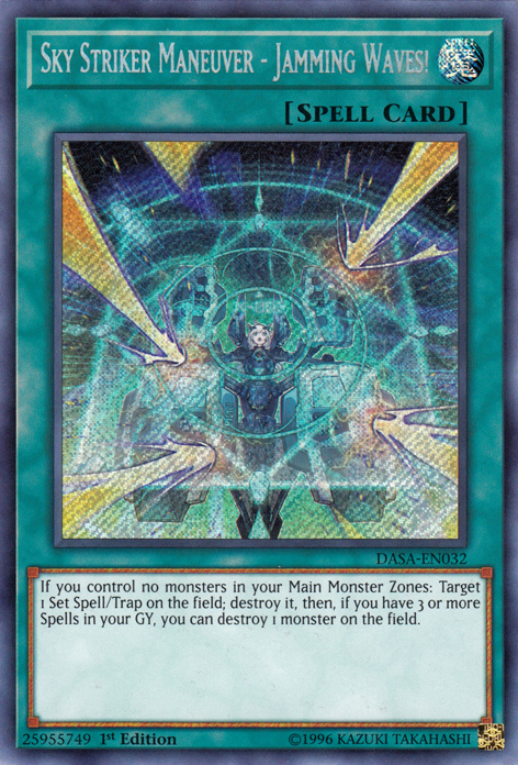 Sky Striker Maneuver - Jamming Waves! [DASA-EN032] Secret Rare | Gaming Infinity