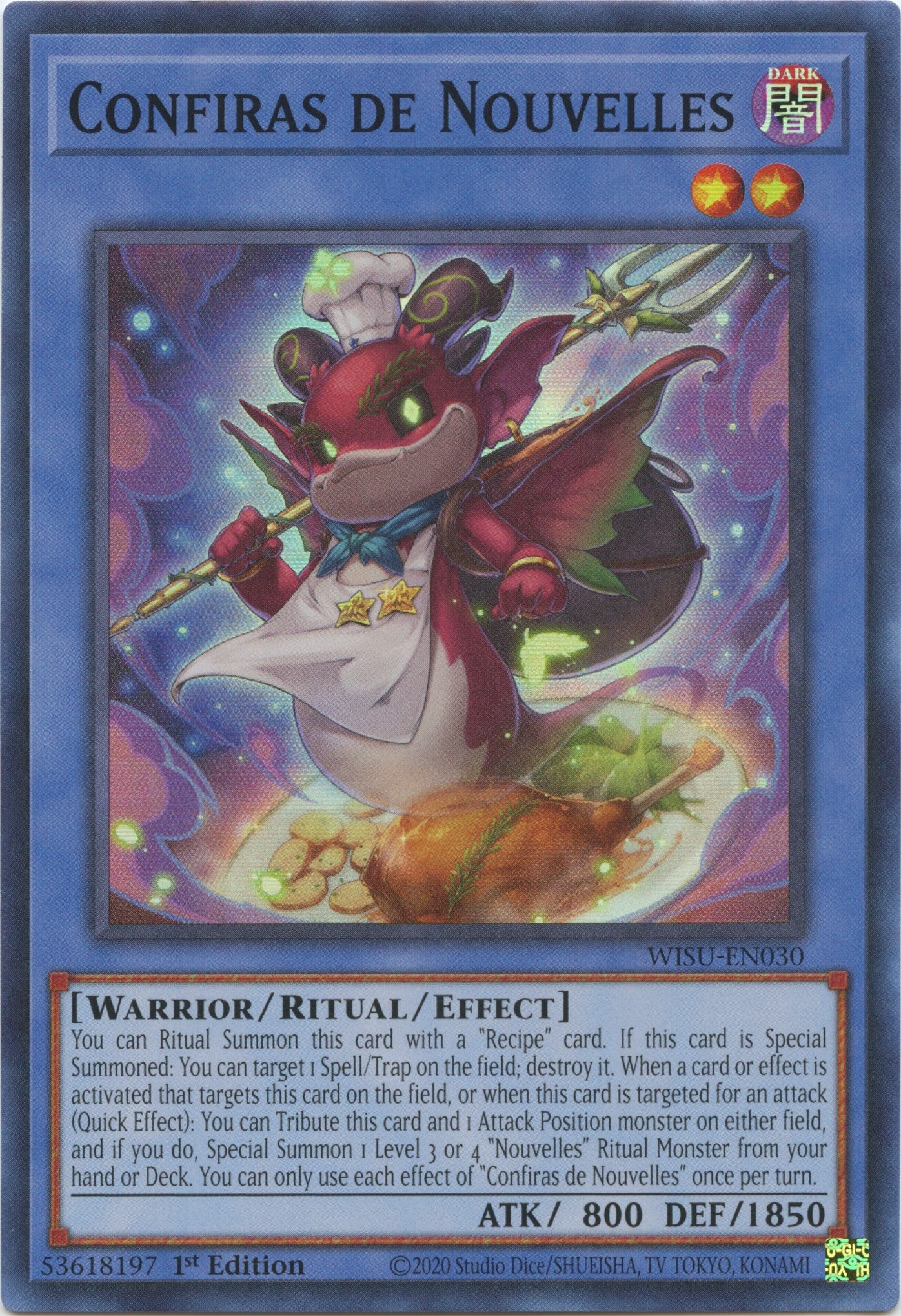 Confiras de Nouvelles [WISU-EN030] Super Rare | Gaming Infinity