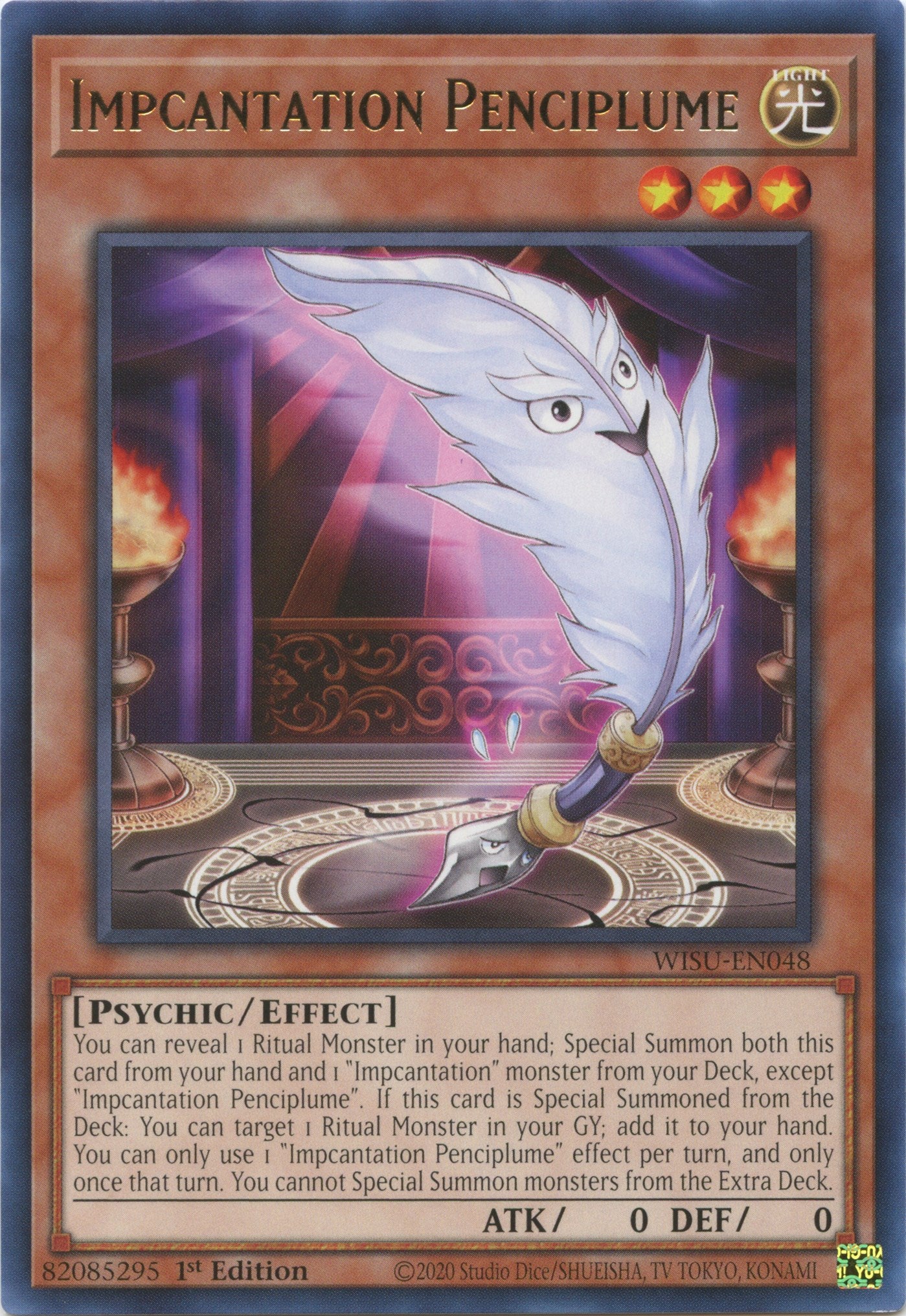 Impcantation Penciplume [WISU-EN048] Rare | Gaming Infinity