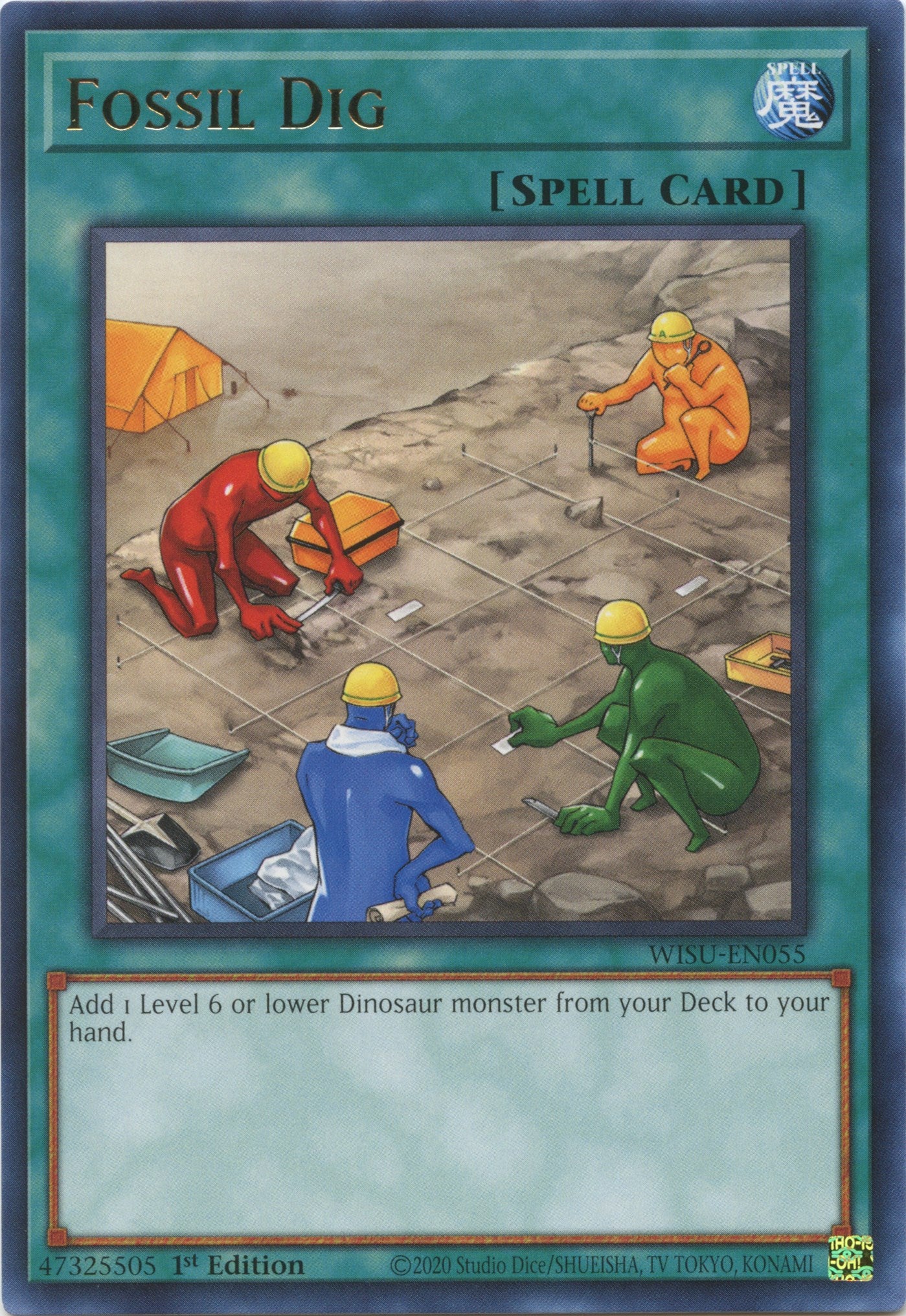 Fossil Dig [WISU-EN055] Rare | Gaming Infinity